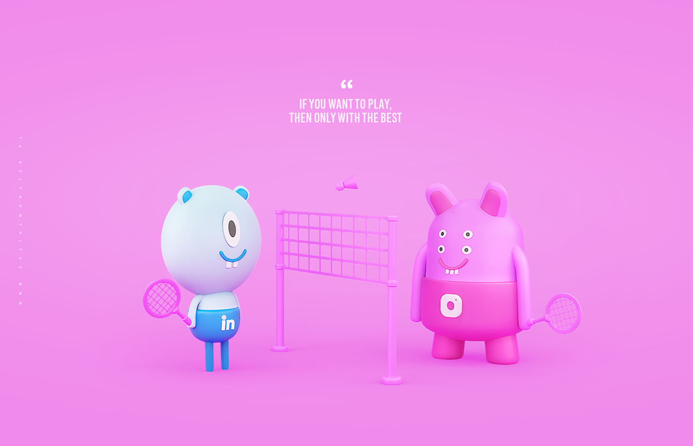 brand image，Animation design，Social Monster，