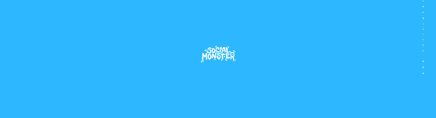 brand image，Animation design，Social Monster，