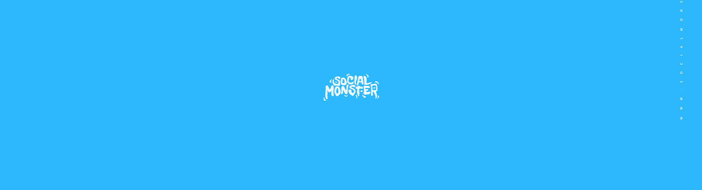 brand image，Animation design，Social Monster，