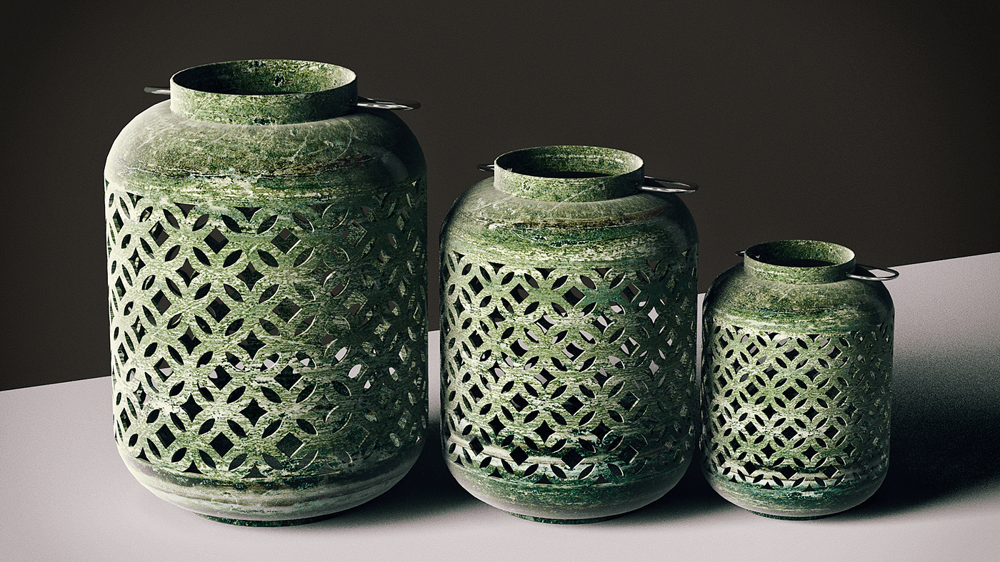 Decorative Vase，3D modeling，vase，