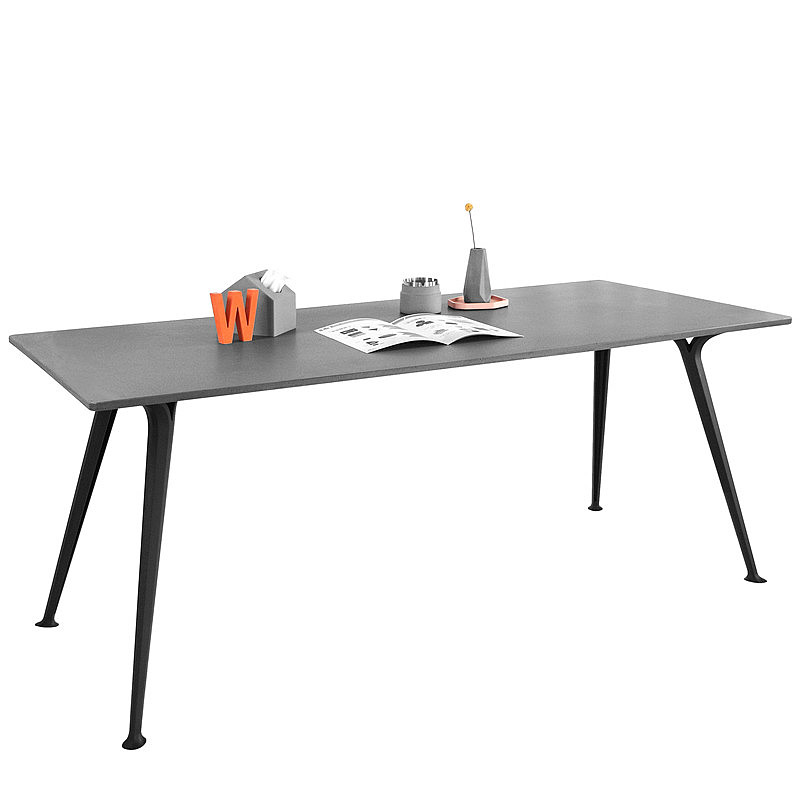 Cement Creative Desktop，Simple desk，Nordic cement home dining table，Multifunctional concrete table，Cement table on the other side，