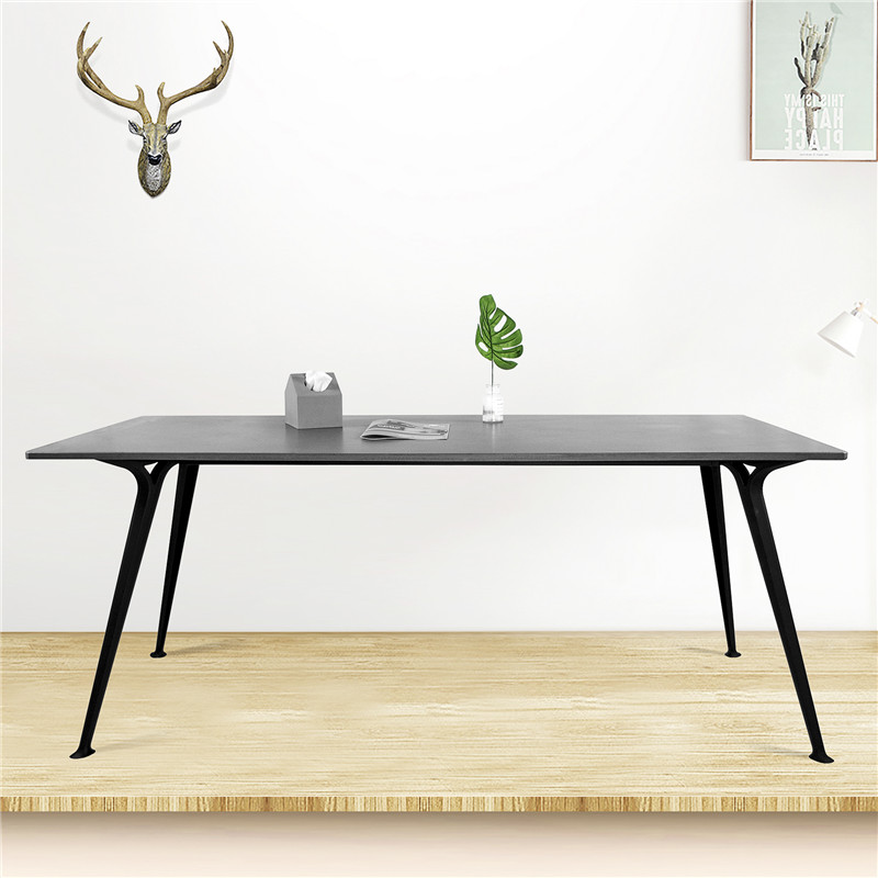 Cement Creative Desktop，Simple desk，Nordic cement home dining table，Multifunctional concrete table，Cement table on the other side，
