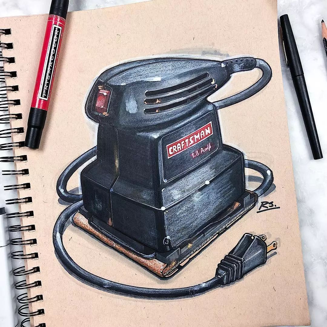 industrial design，Hand drawn book，