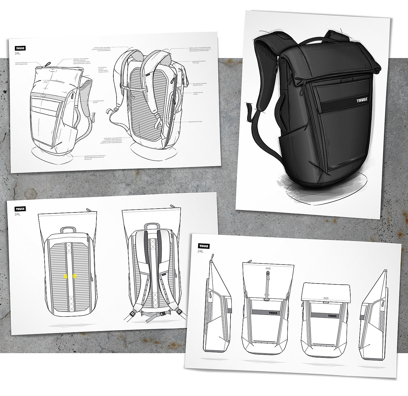 Travel Backpack，Paramon ten font，Paramount 2 series，Turpalamon，Turpalamon 24L，