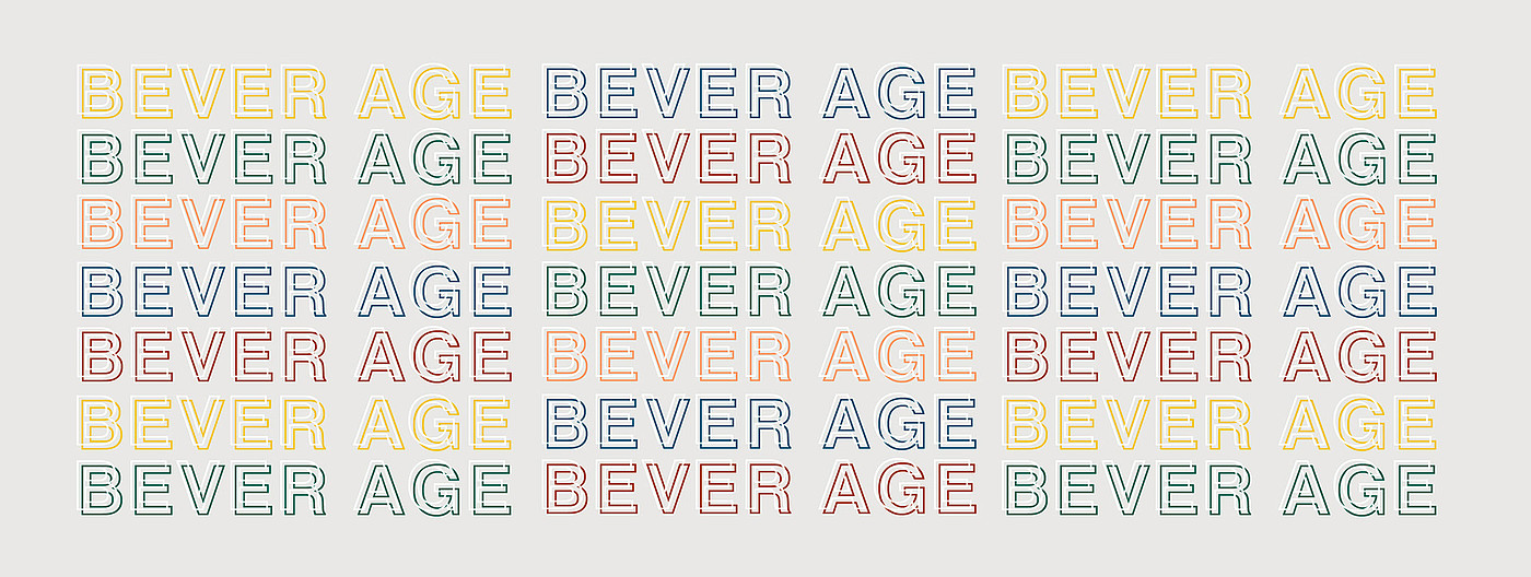 Bever Age packaging，Beverly era packaging，packing，product design，