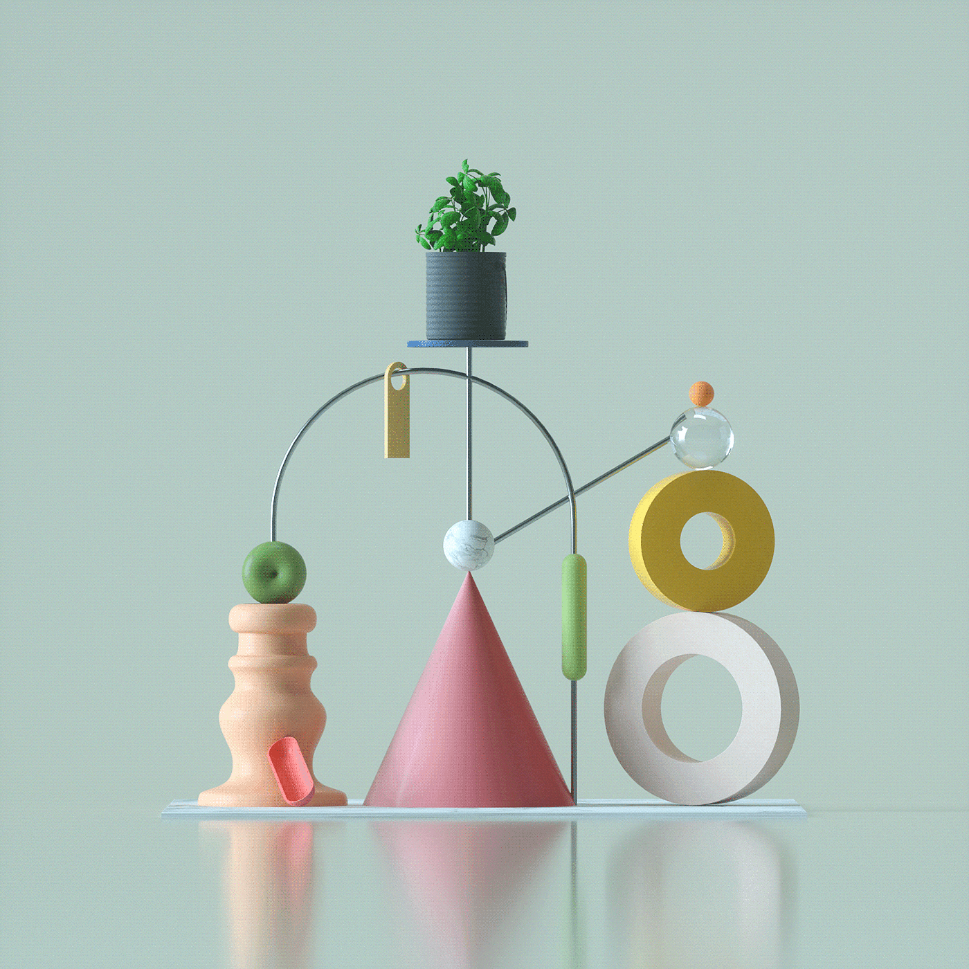 Geometry，Color matching，space design ，Art，