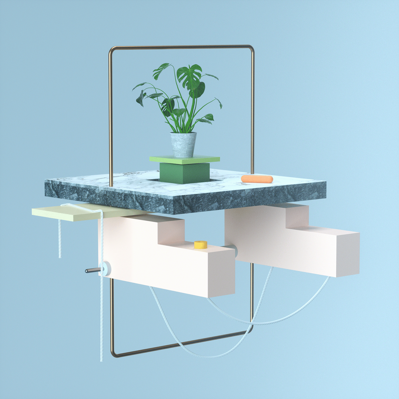 Geometry，Color matching，space design ，Art，