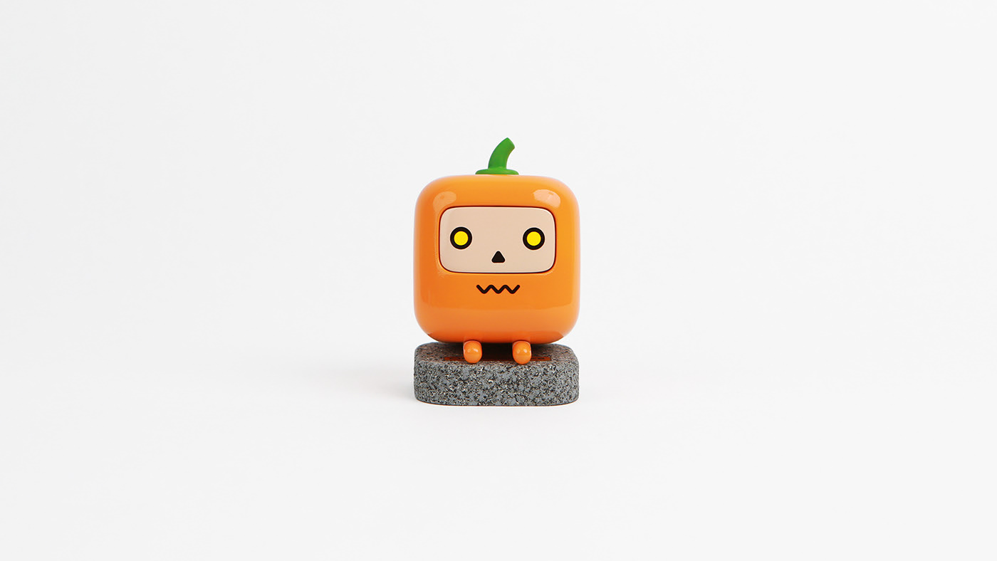 Pumpkin，Cube，Halloween，Toys，