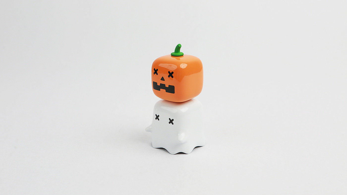 Pumpkin，Cube，Halloween，Toys，