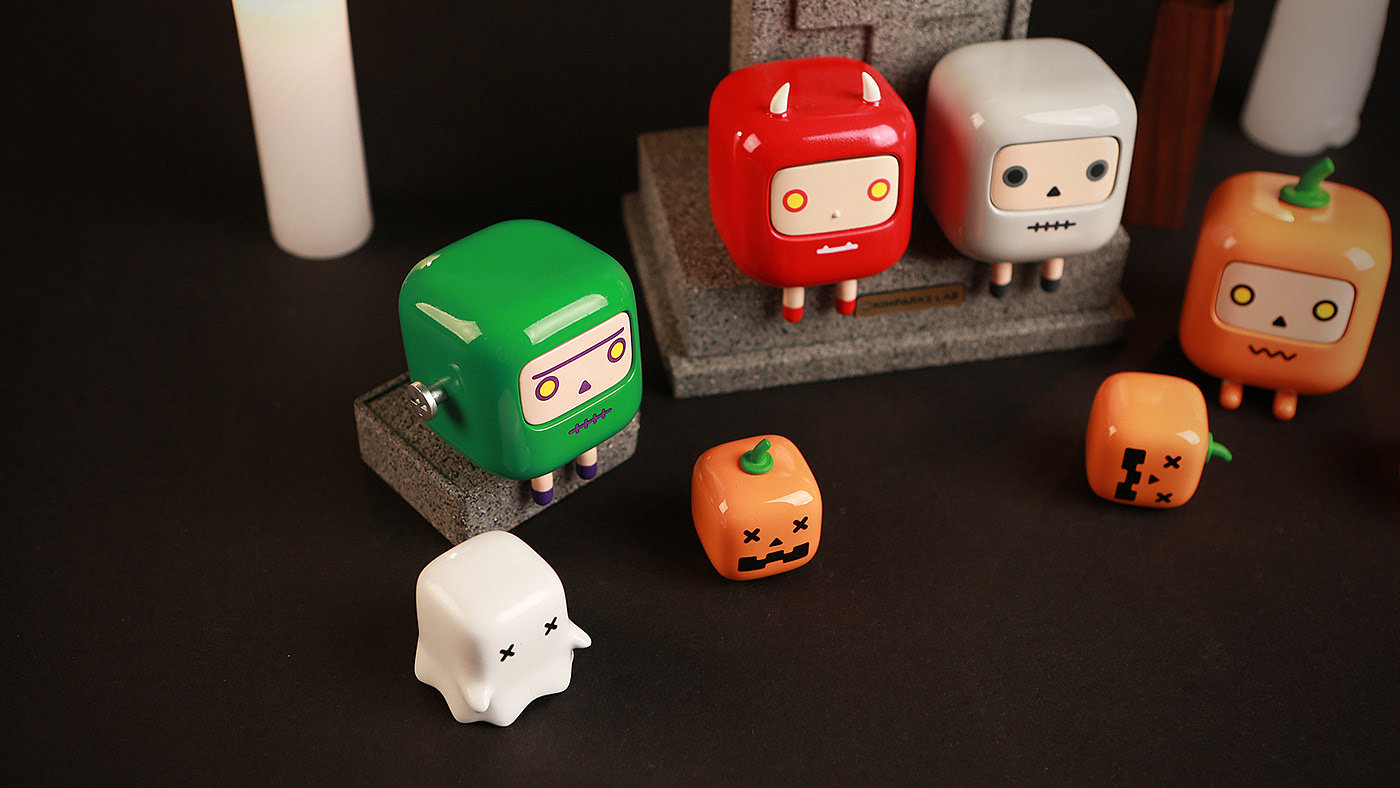 Pumpkin，Cube，Halloween，Toys，