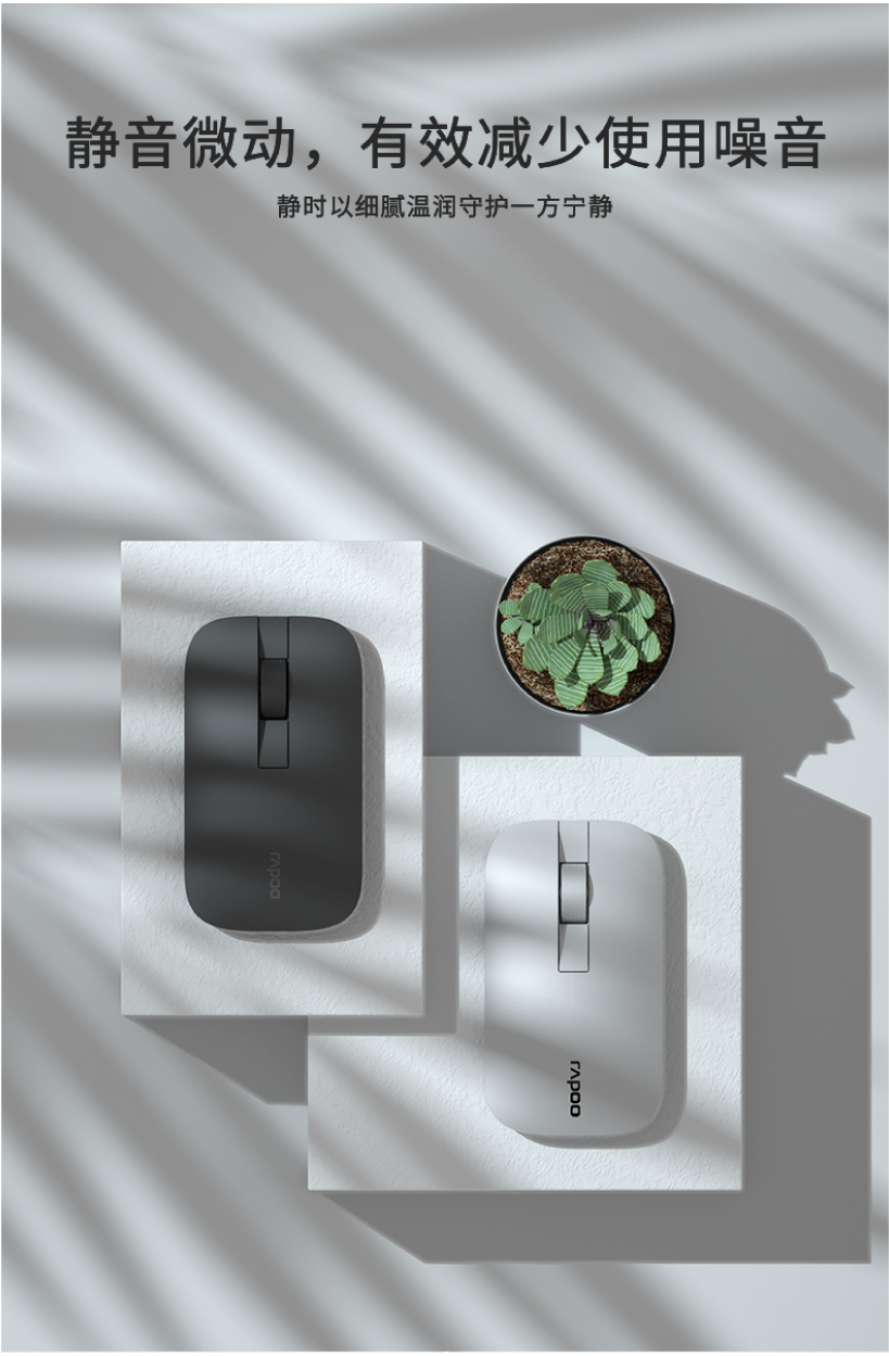 Rapoo m550 light Office Mouse，