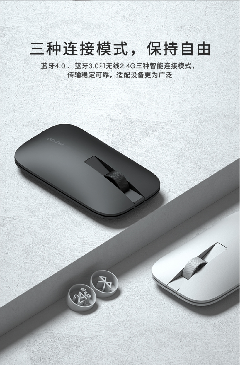 Rapoo m550 light Office Mouse，