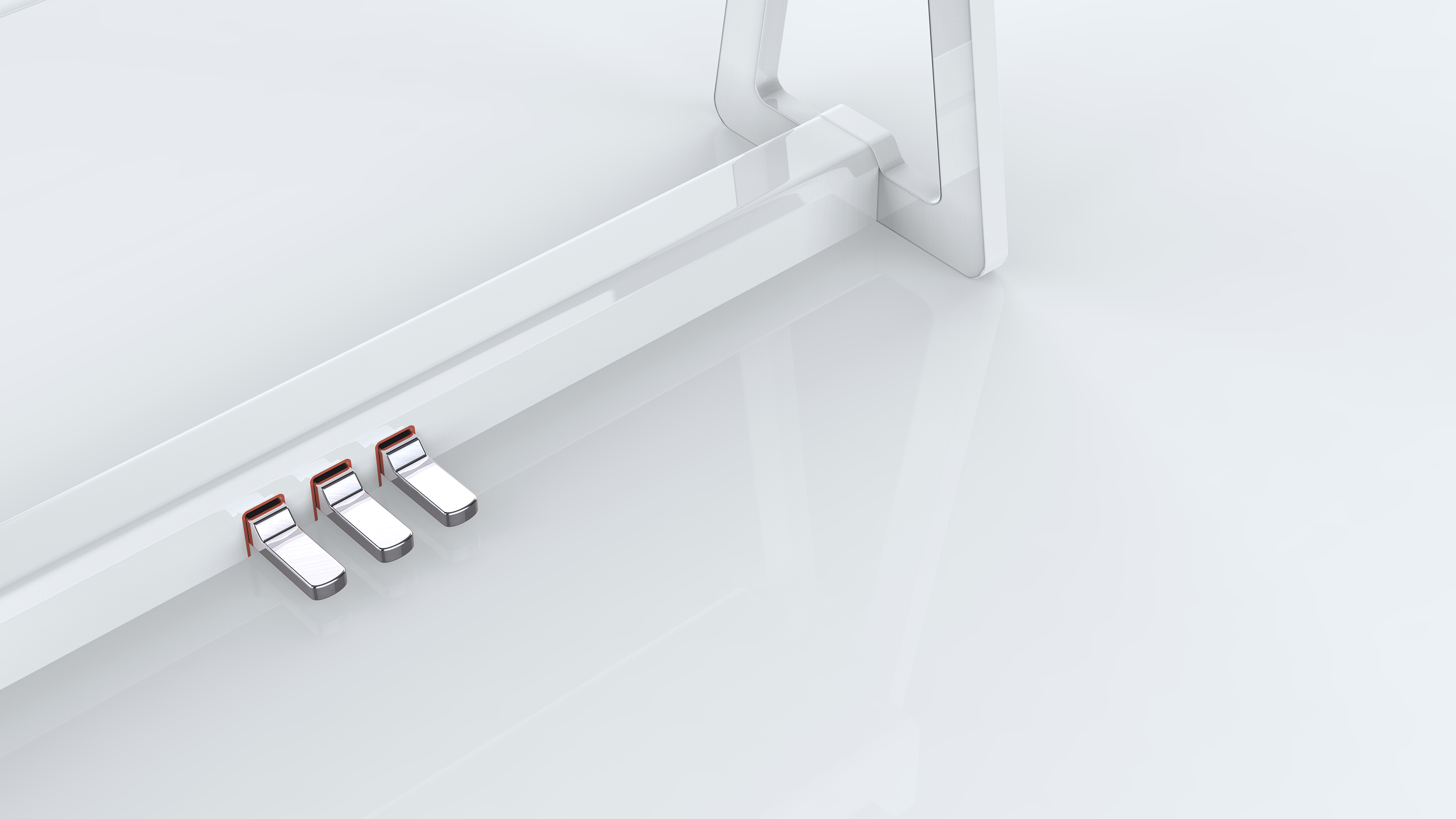 Portable electronic piano，