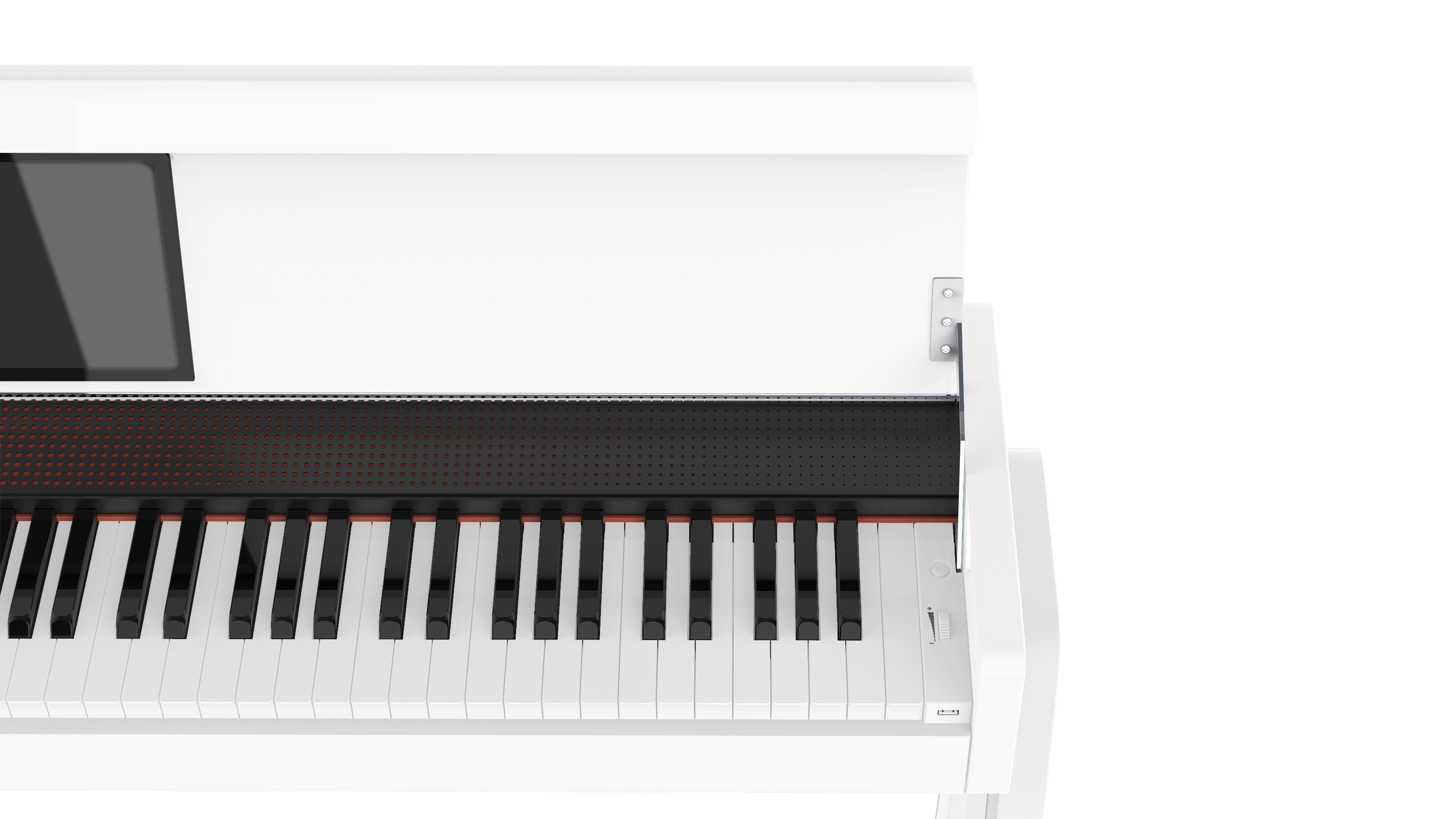 Portable electronic piano，