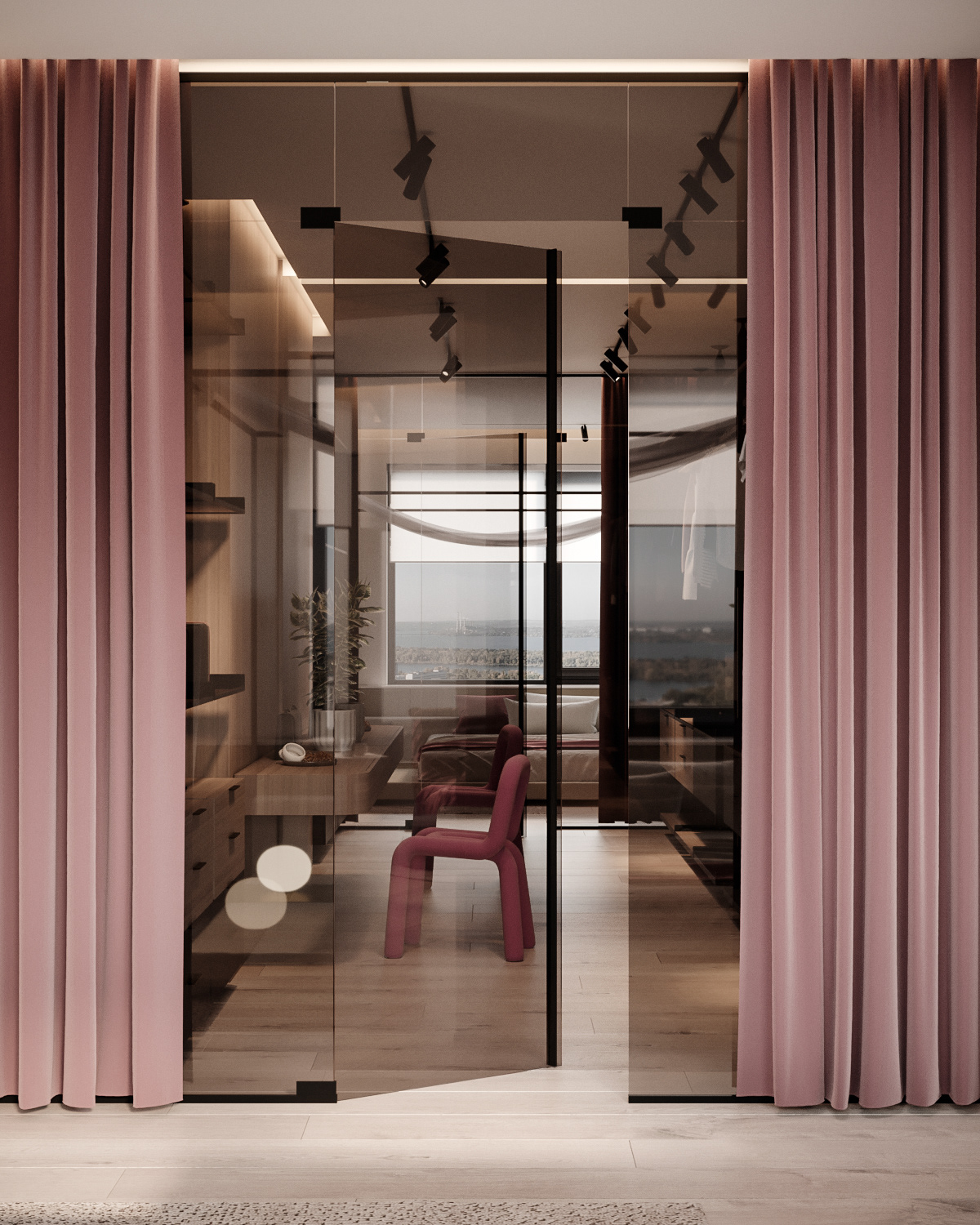 grain，Marble，Shower Room，lounge，bedroom，