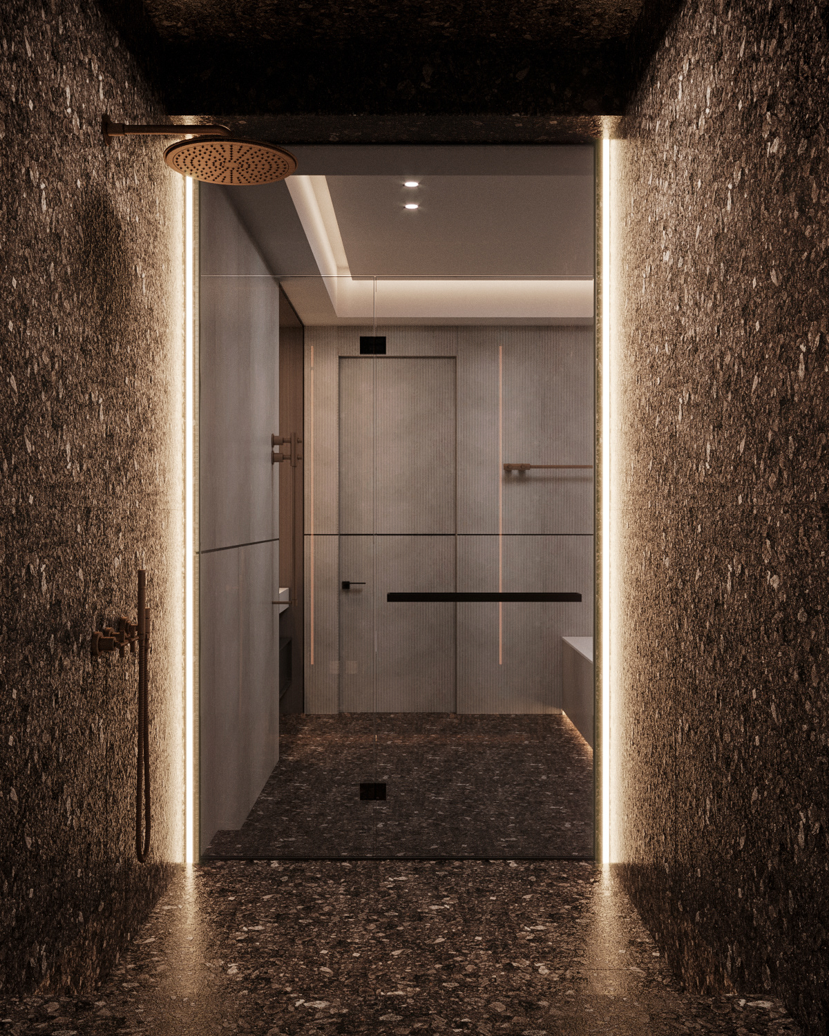 grain，Marble，Shower Room，lounge，bedroom，