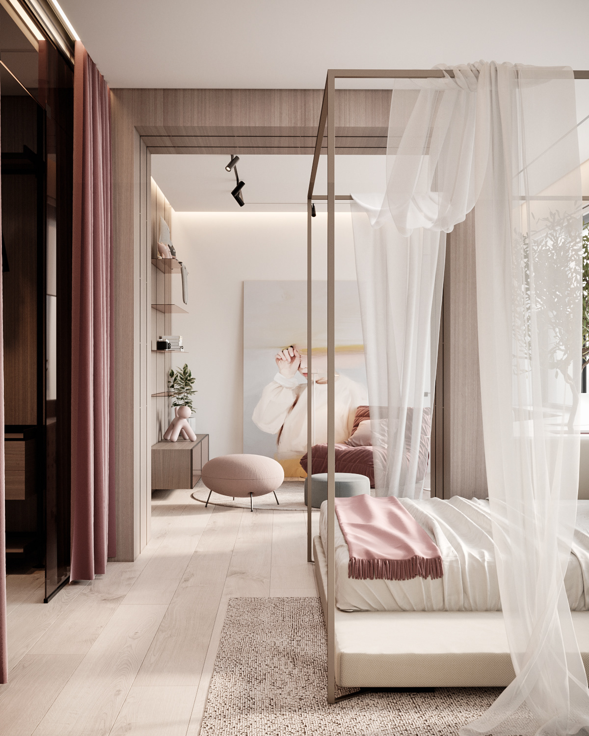 grain，Marble，Shower Room，lounge，bedroom，