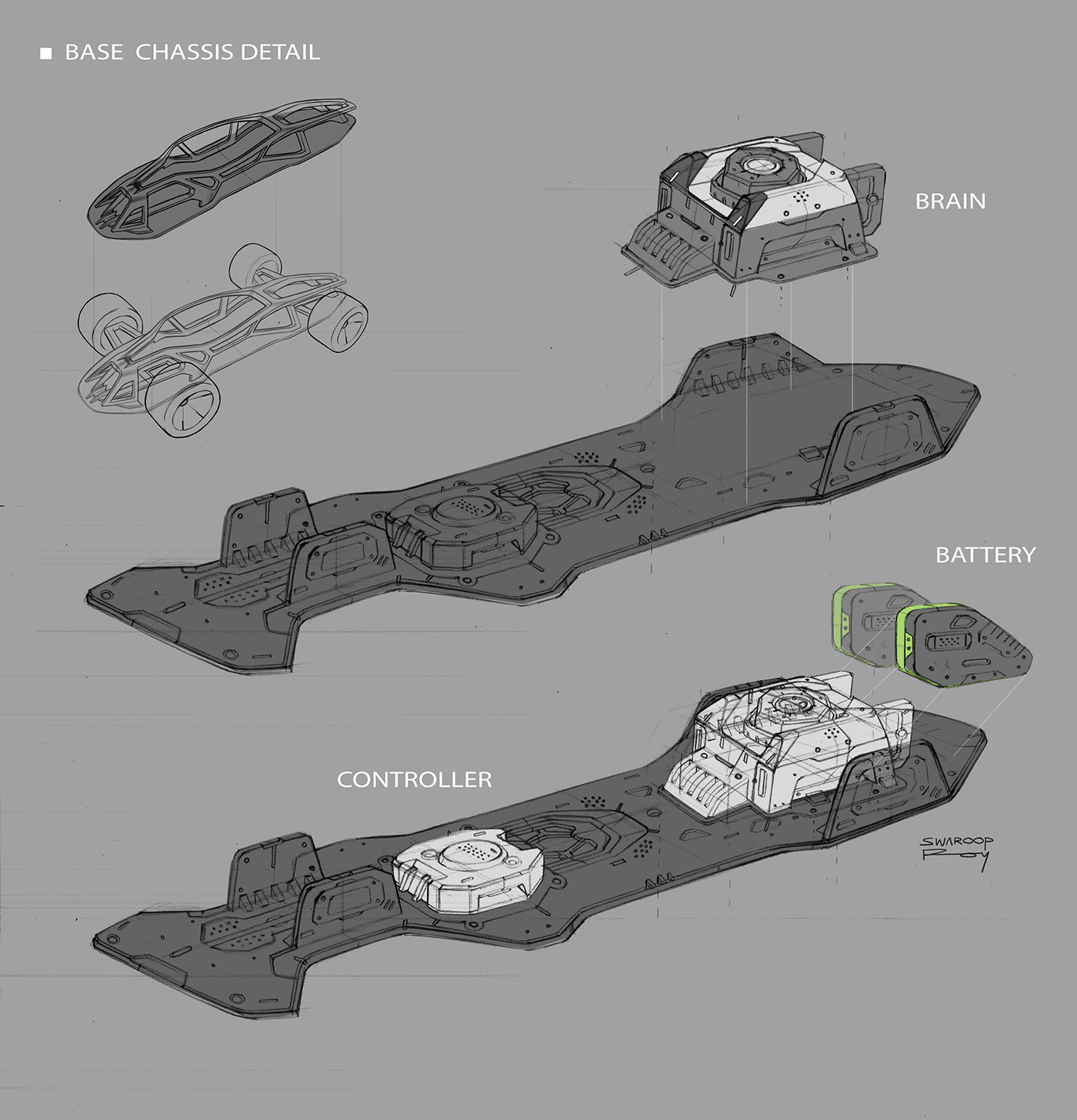 racing，Hand drawn car，Renault ZIRCON，