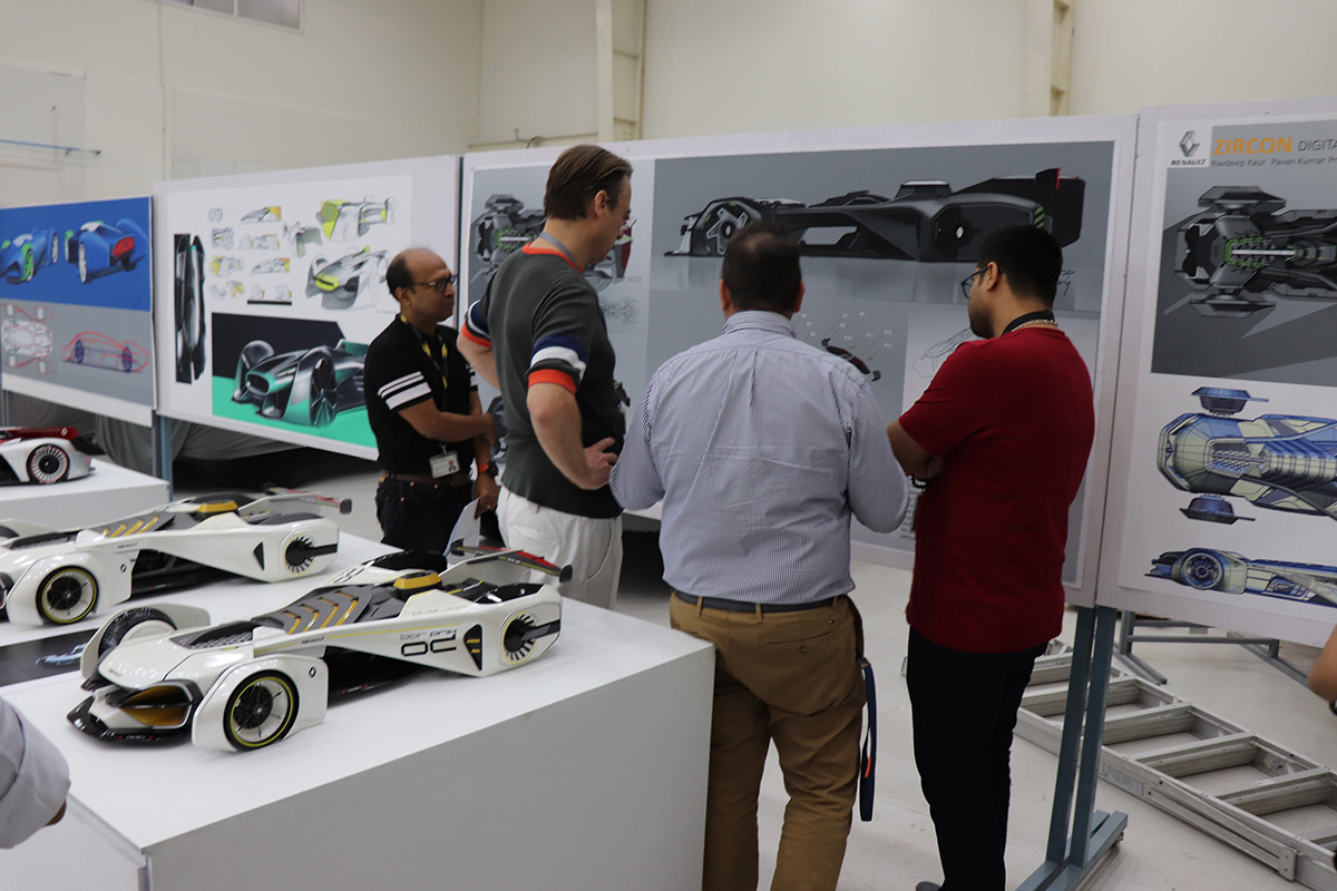 racing，Hand drawn car，Renault ZIRCON，