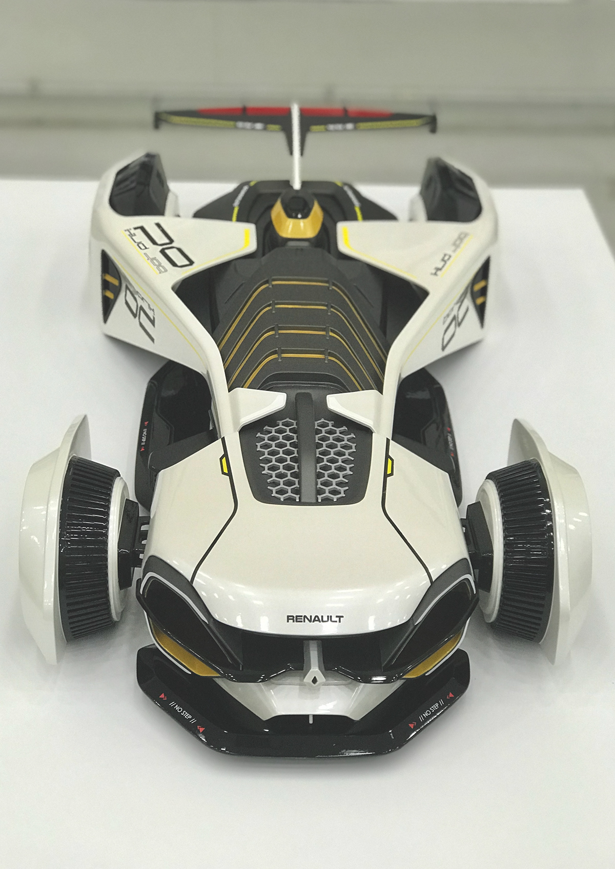 racing，Hand drawn car，Renault ZIRCON，