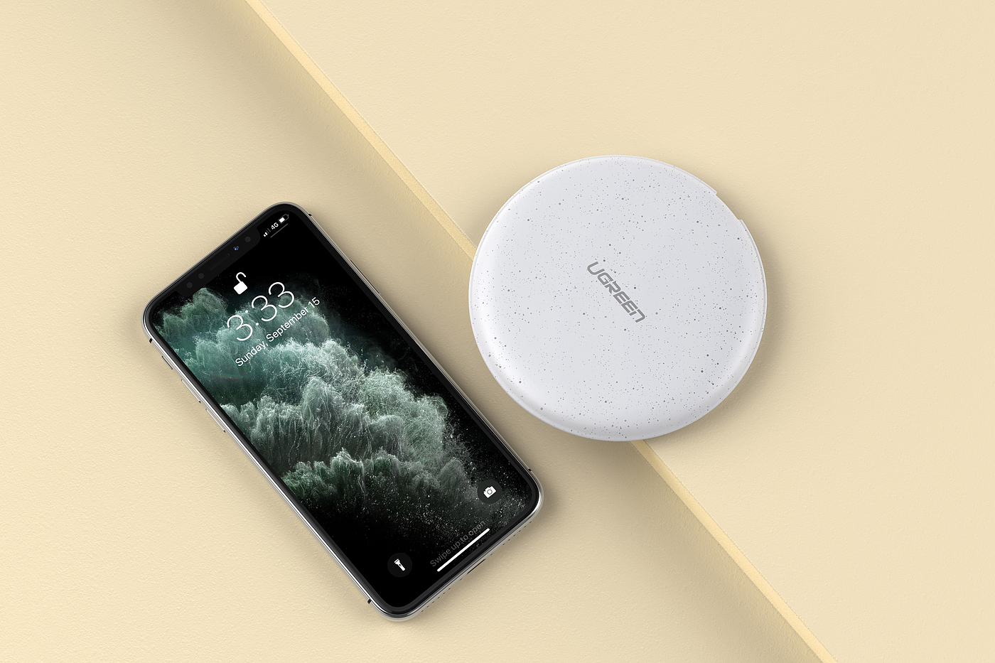 Green couplet，Wireless charging，wireless charger ，White charger，