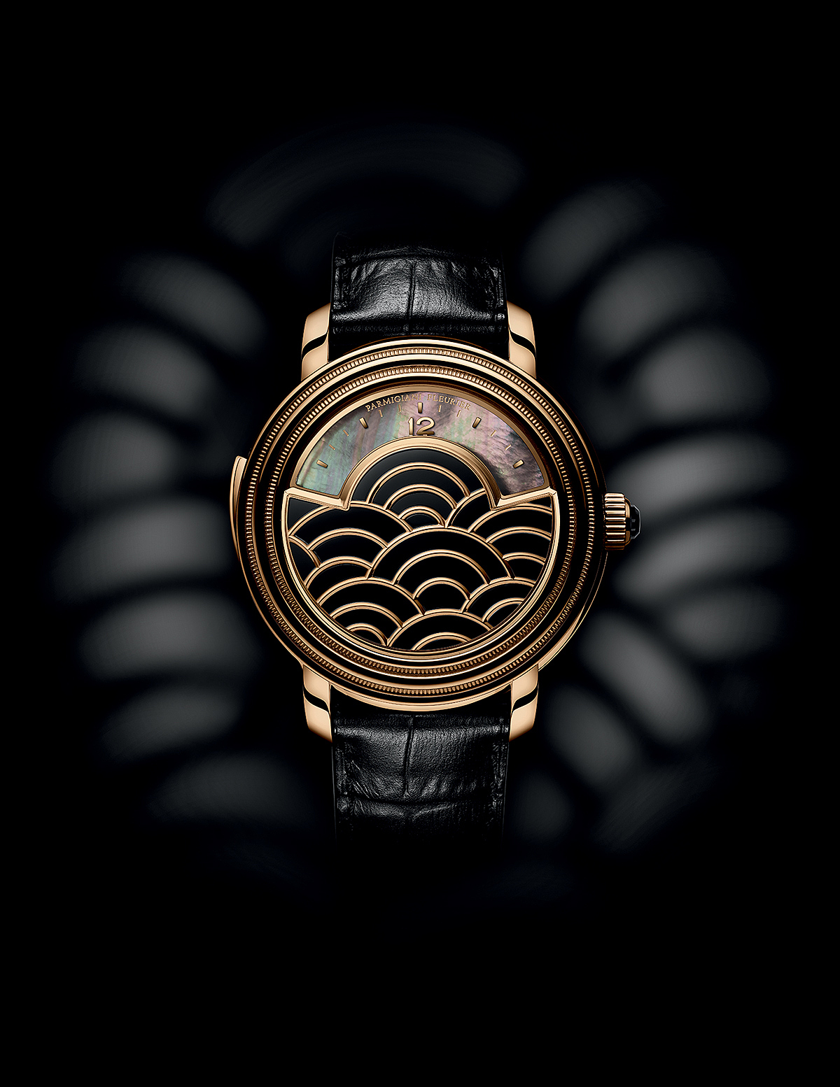 water ripple，clock dial，Mechanical watch，Wrist watch，
