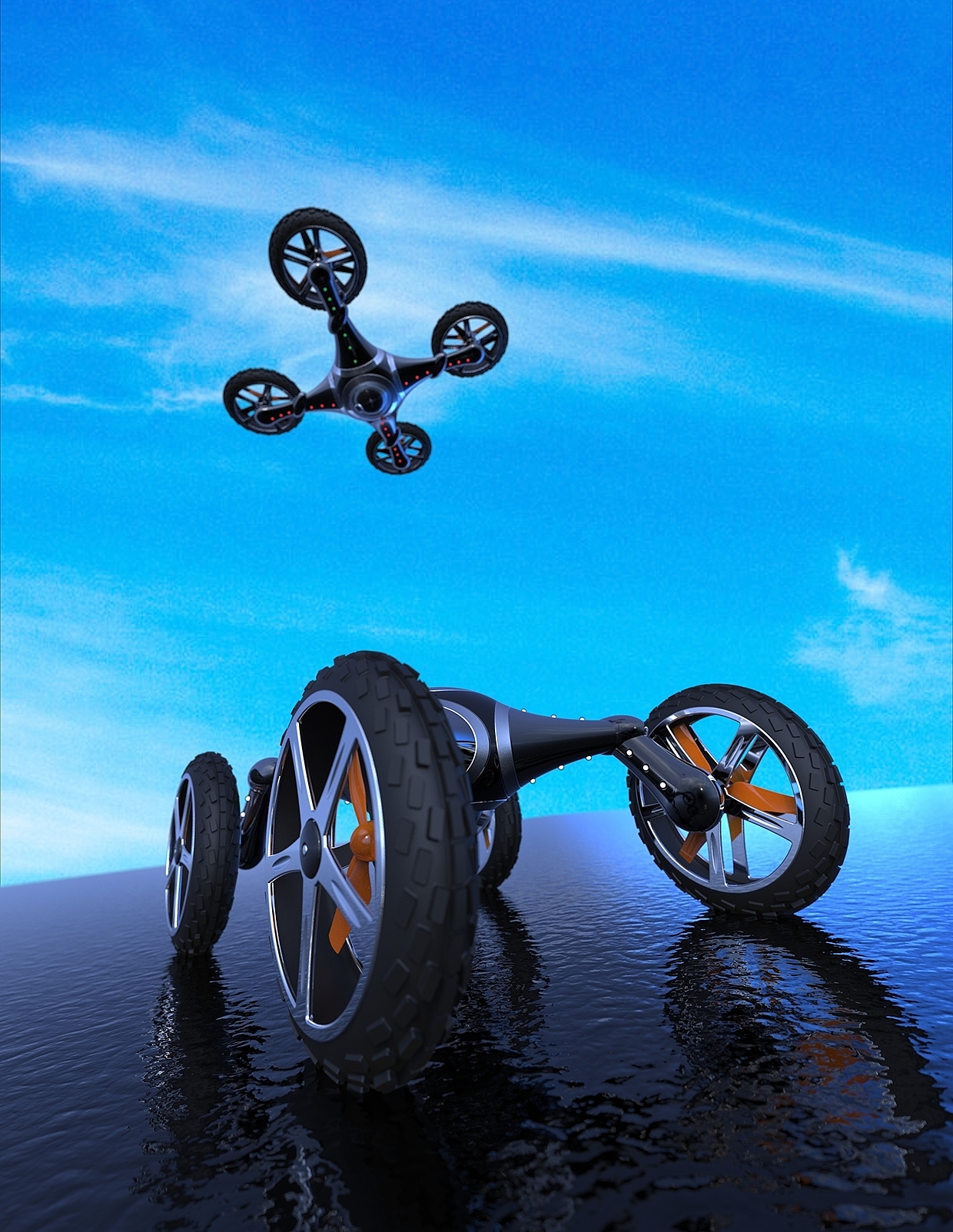 UAV，industrial design，product design，concept，make，