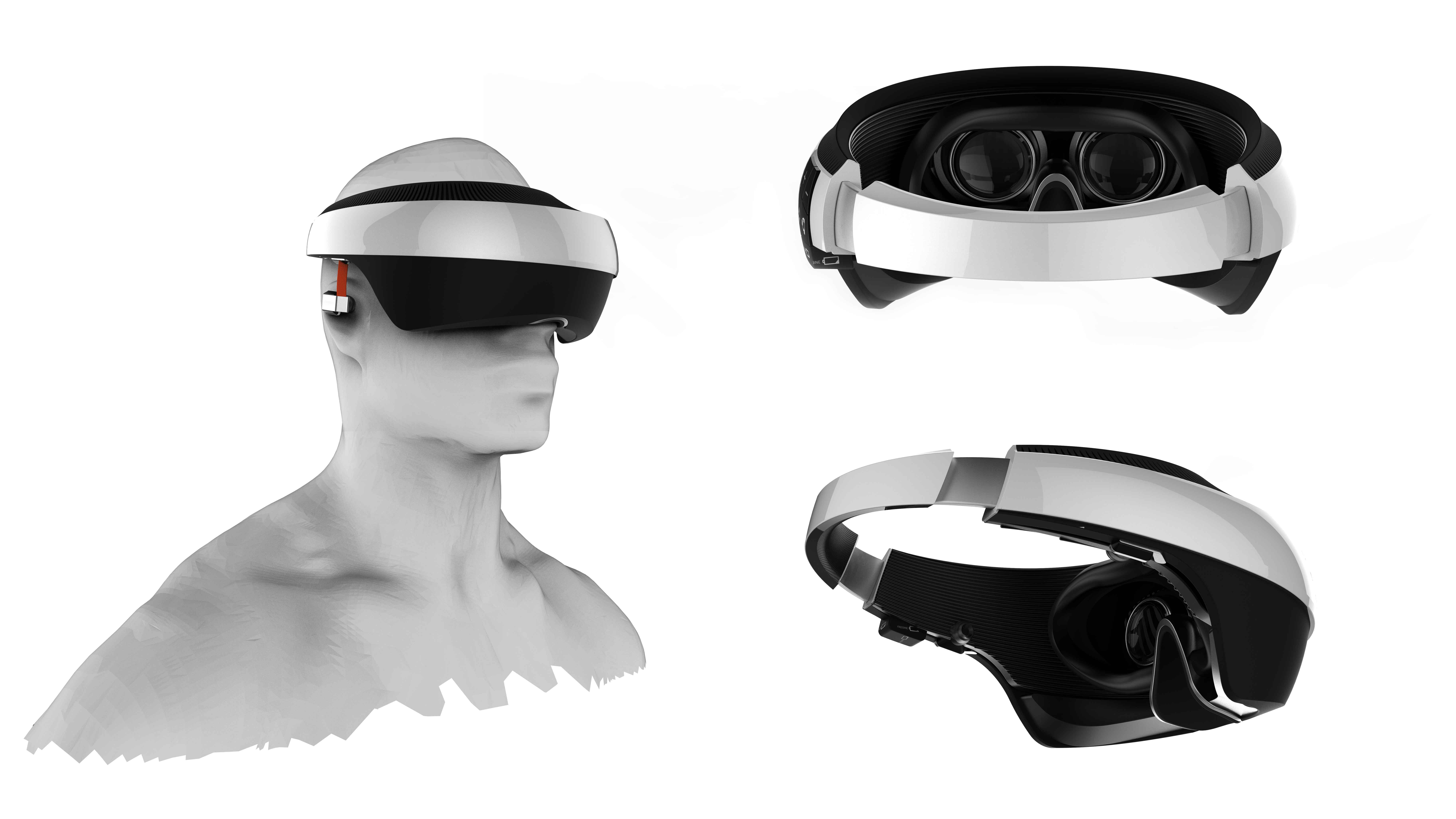 vr，rhino，keyshot，glasses，Headgear，