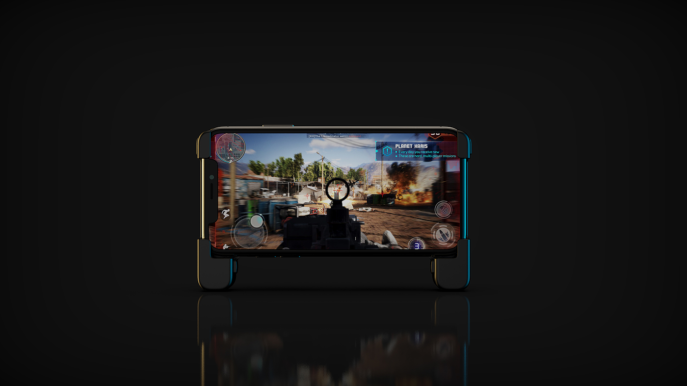 Digital，mobile phone，Handle，game，