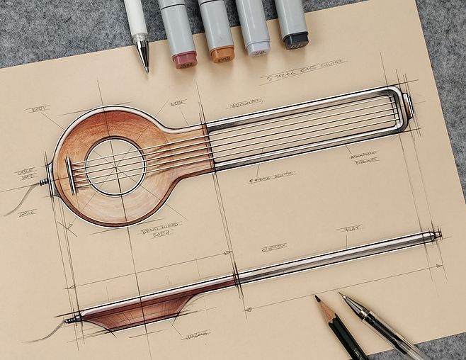 neat，Hand drawn，industrial design，