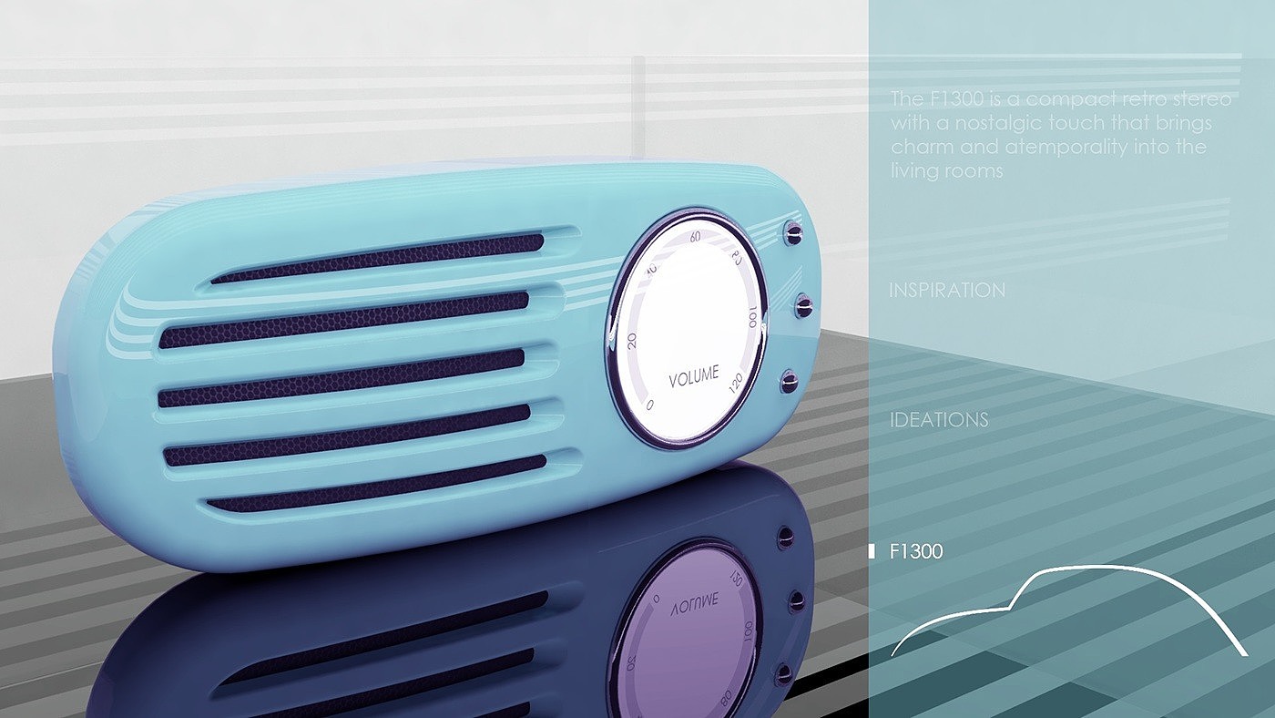 Retro，sound，industrial design，product design，music，
