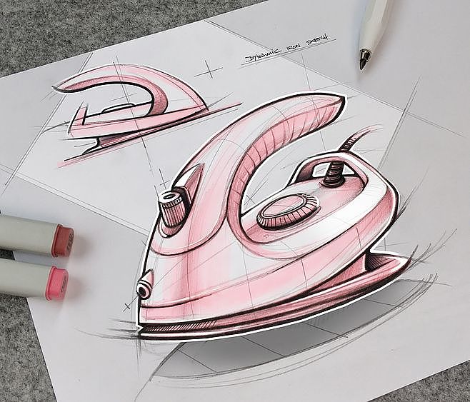 neat，Hand drawn，industrial design，