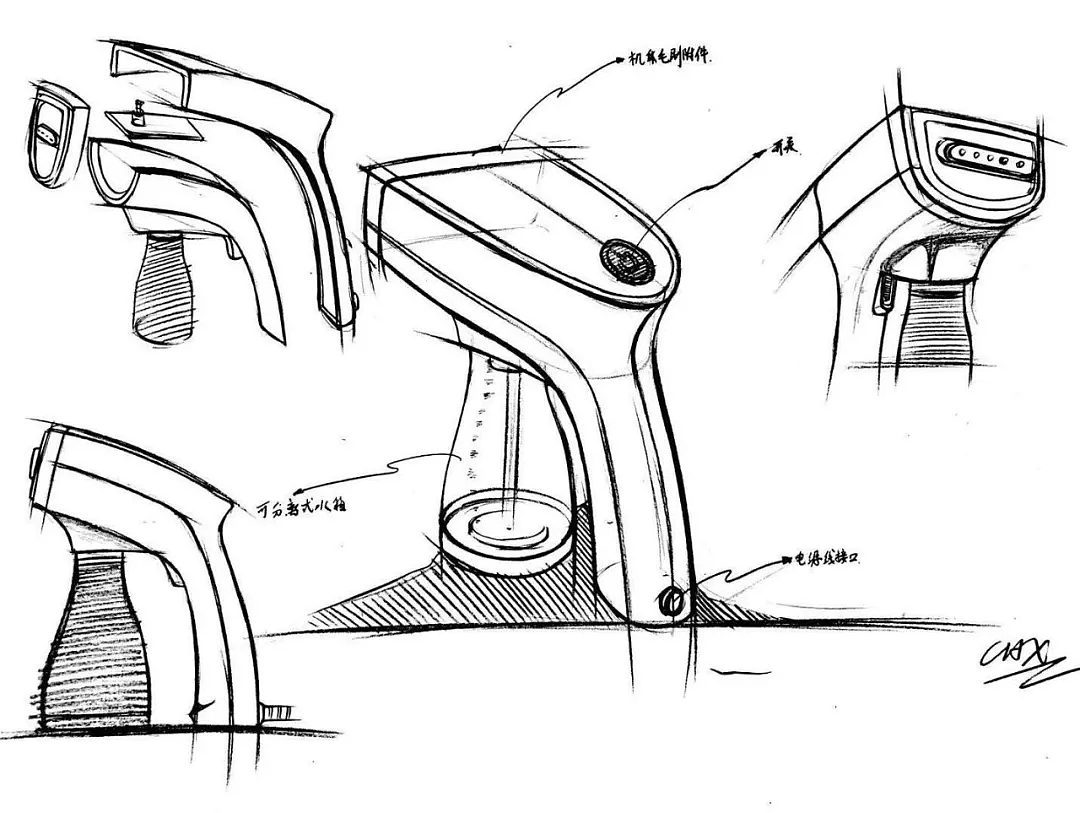 Handheld，Steam hanging ironing machine，Portable，Beautiful and fashionable，