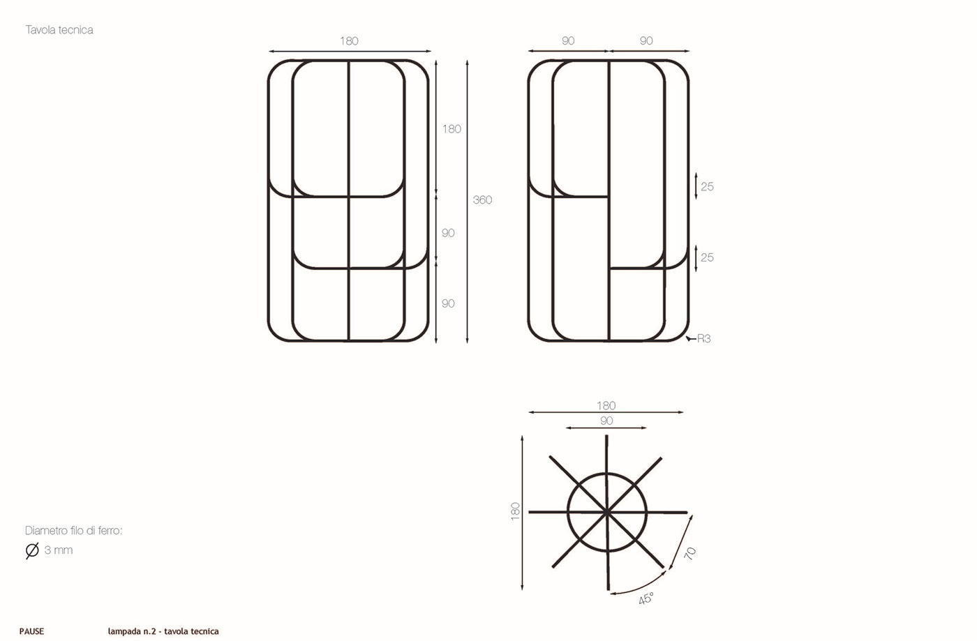 Metal，Glass lamp，Murano，