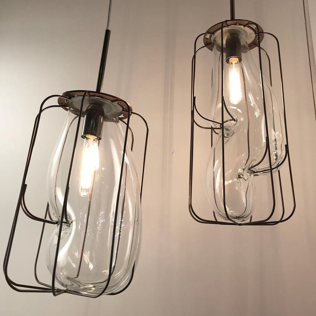 Metal，Glass lamp，Murano，