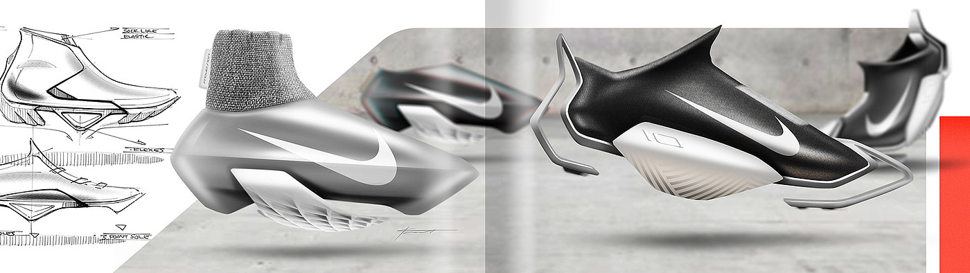 product design，nike，Nike，Concept shoes，CONCEPT FOOTWEAR，