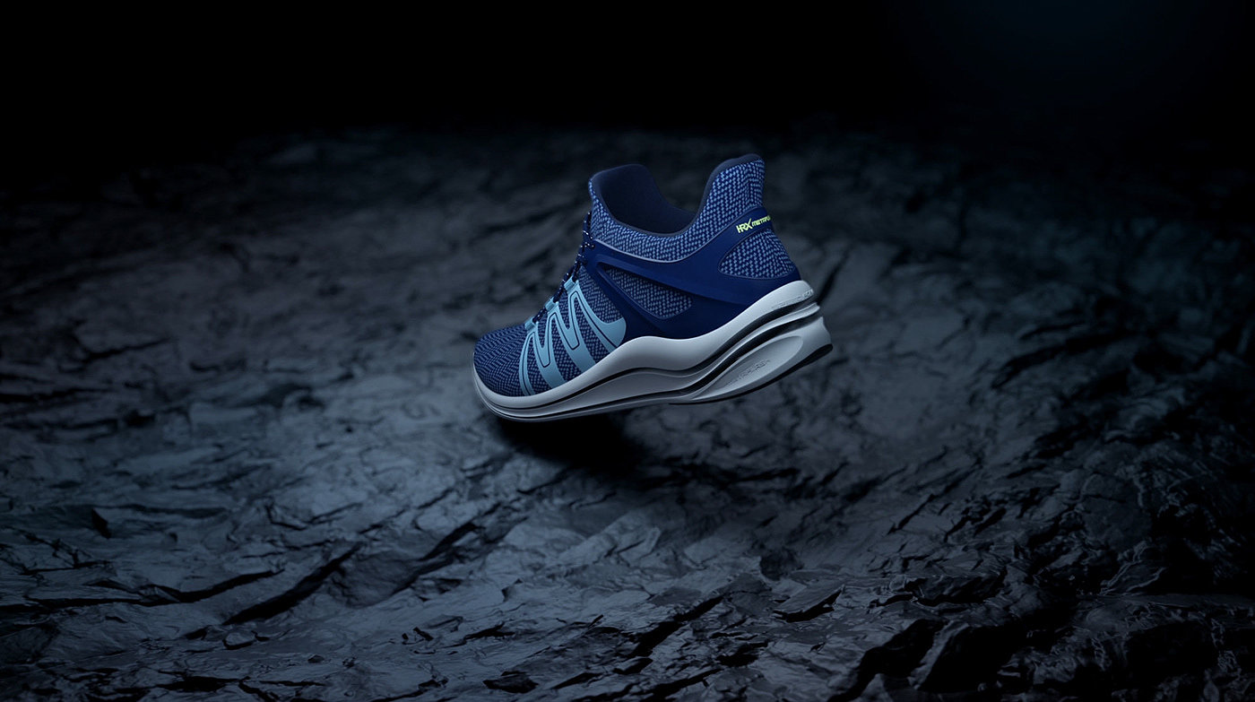 HRX Metaflash，sneakers，blue，