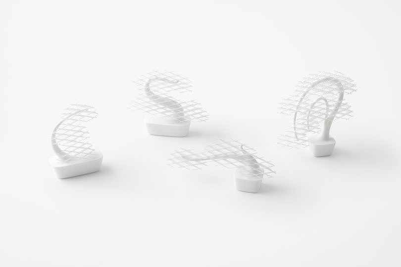 white，Interaction design，bonsai，