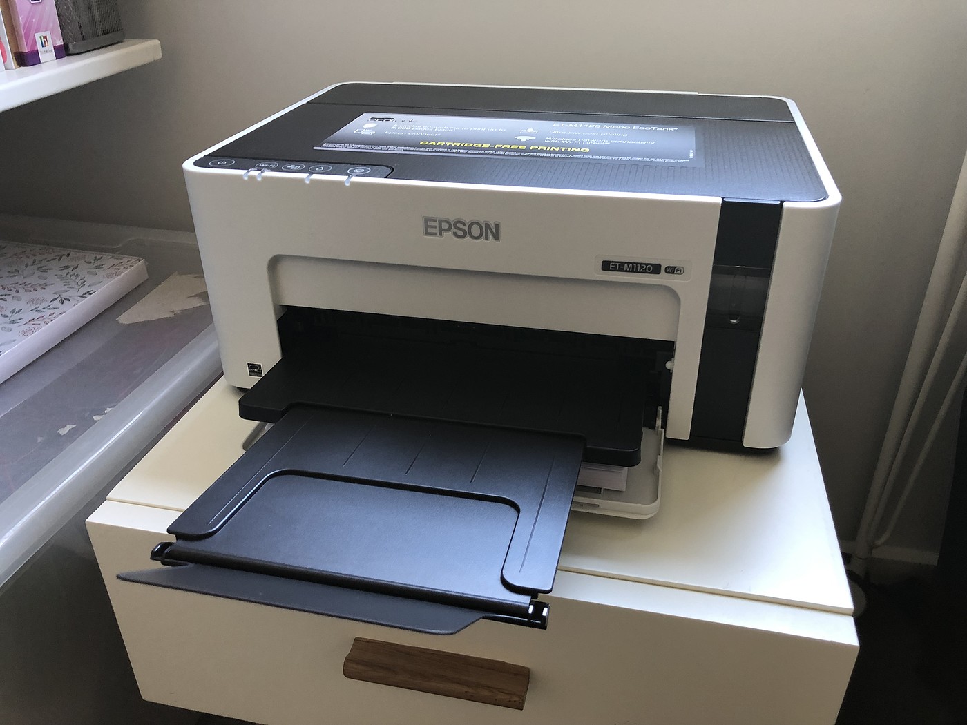 Epson，printer，ET-M1120，ET-M1100，2019 red dot product design award，