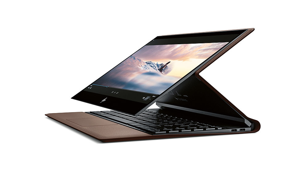 reddot，2019 red dot product design award，Notebook computer，Spectre Folio，