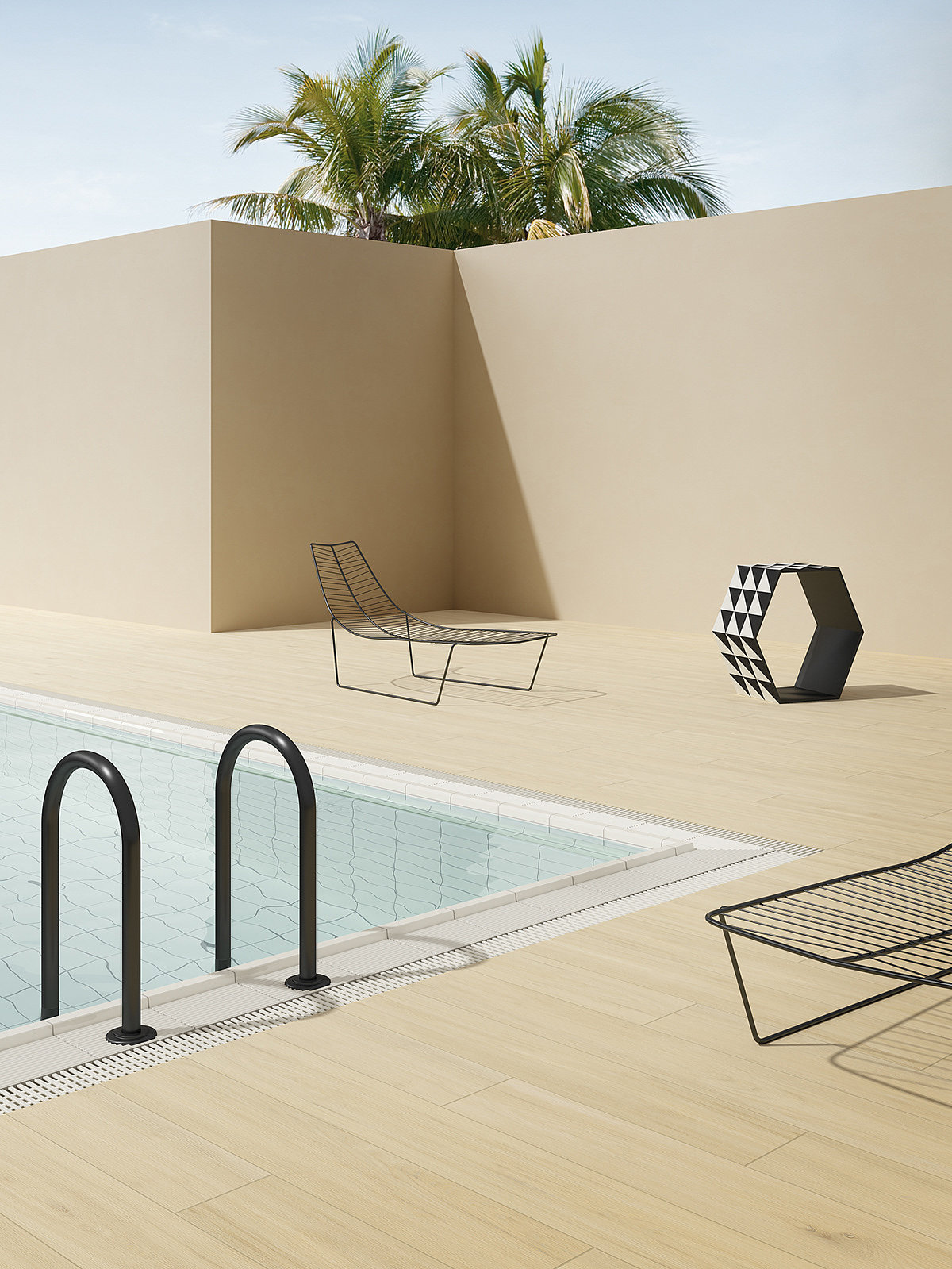 Architecture，Render，interior space ，woodiness，