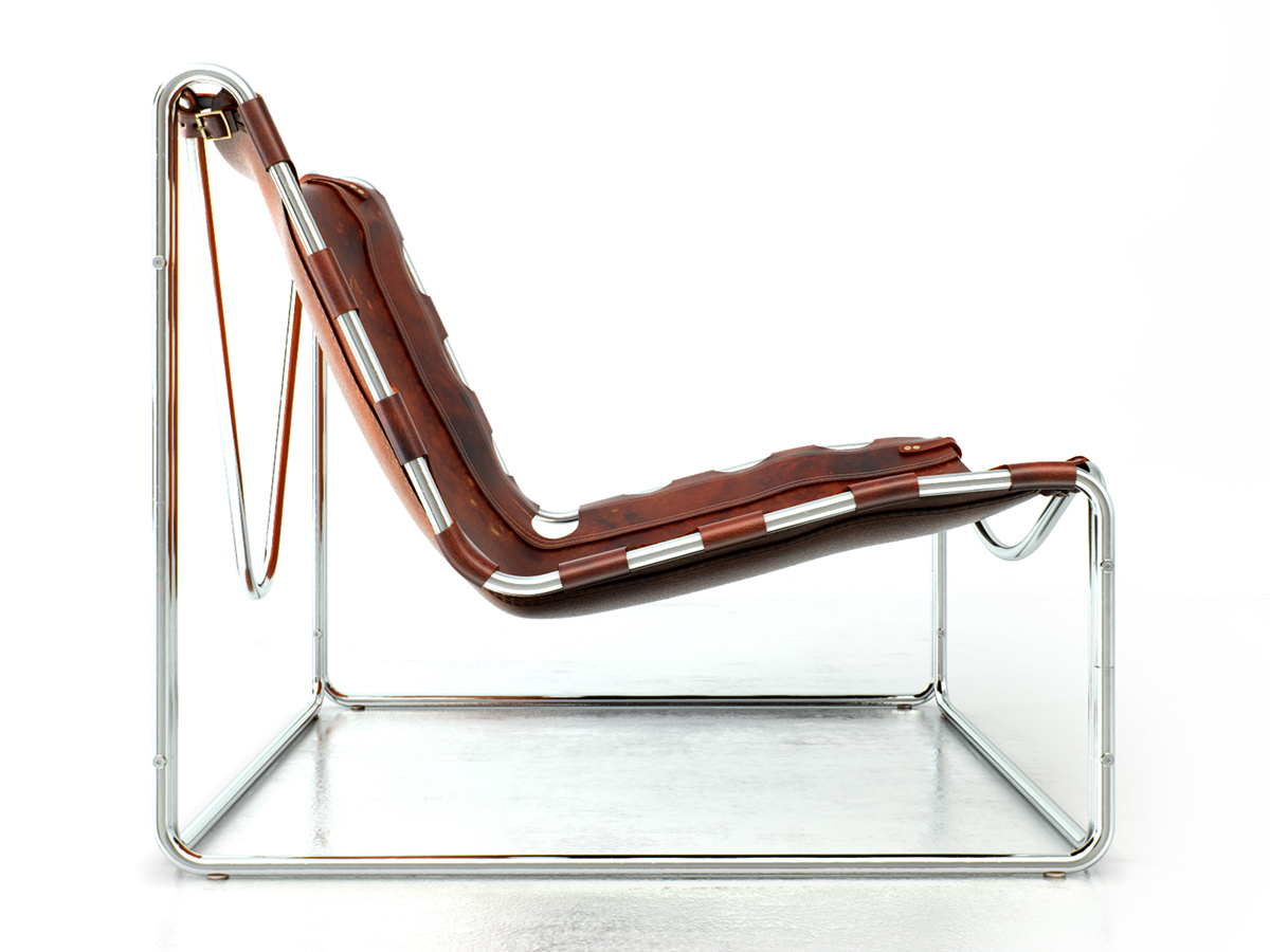 chair，Retro，Brown red，cortex，