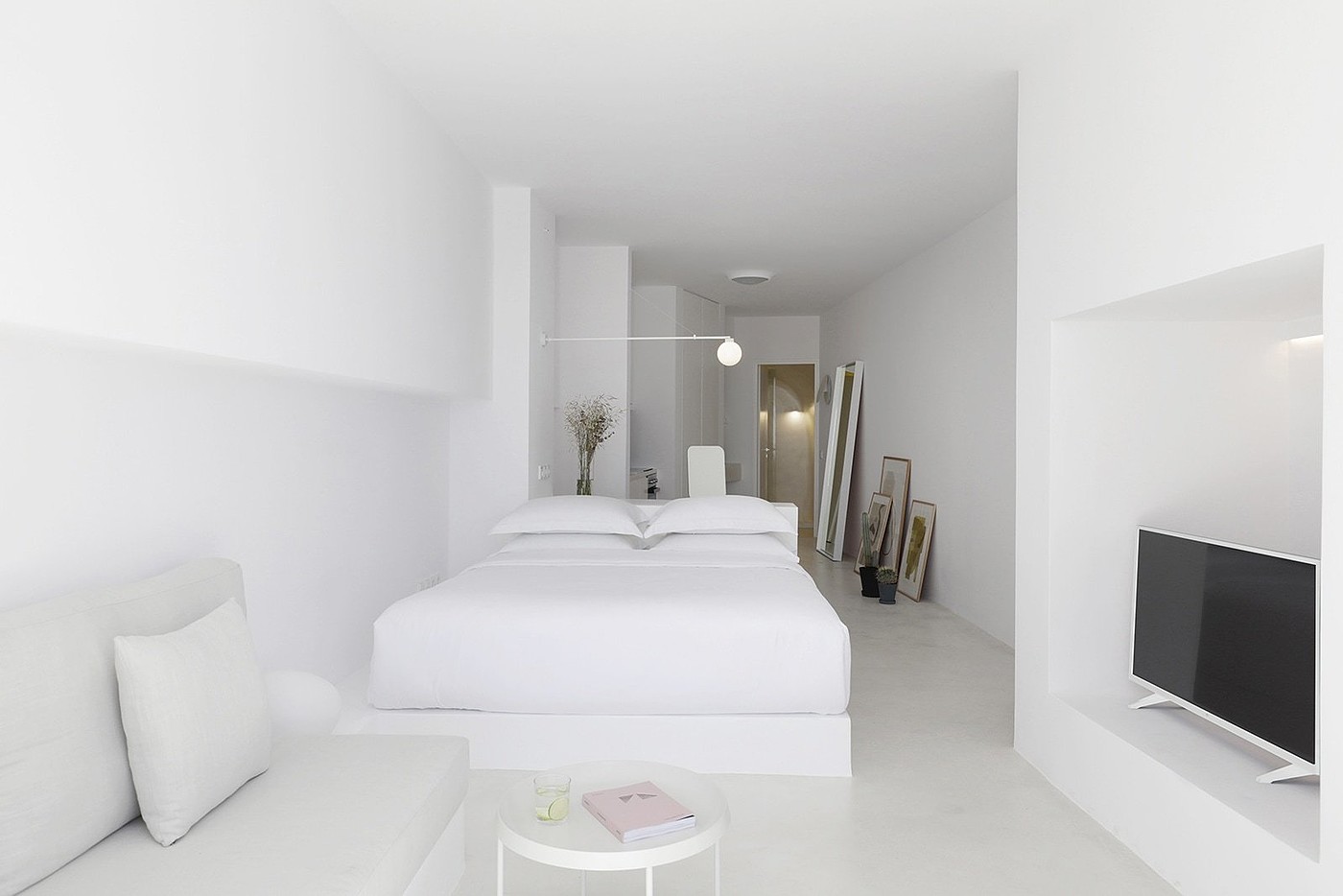 Summer House，Architectural design，white，