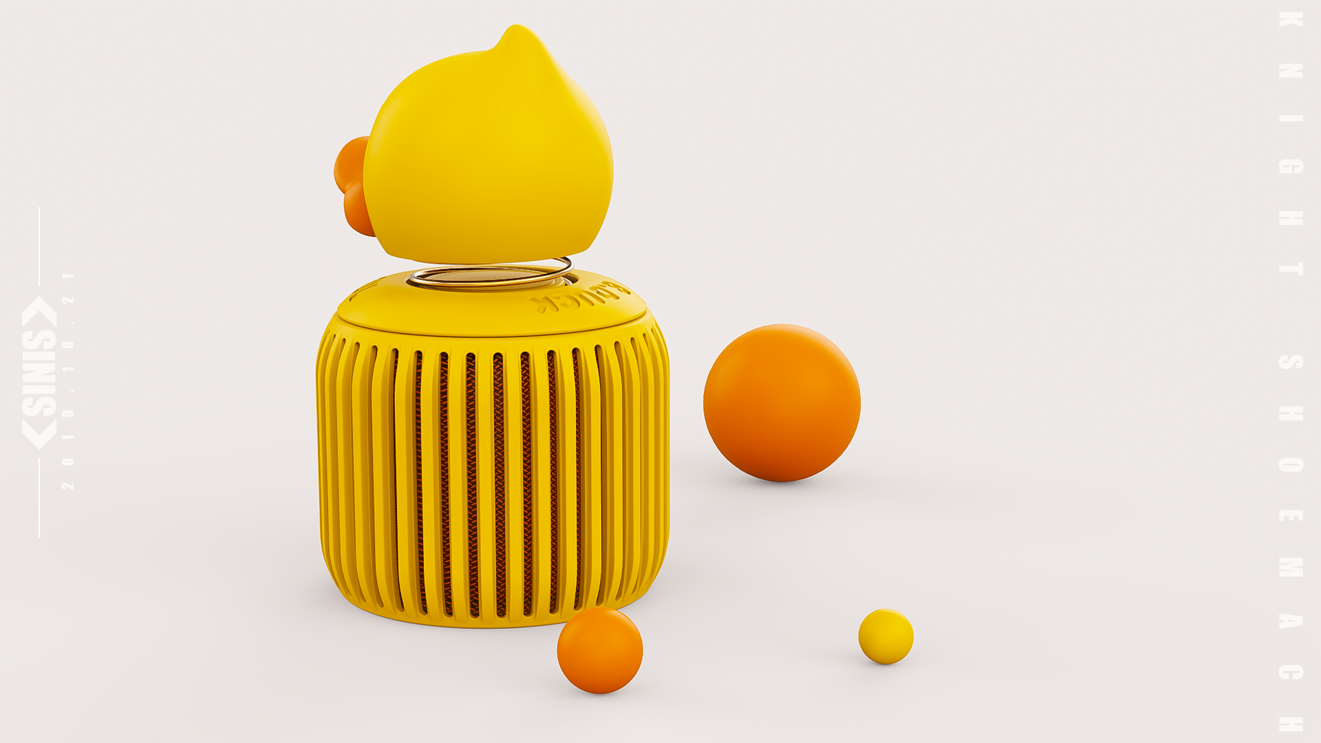 pen，Water replenishing instrument，sound，product design，Yellow duck，Shoemach ，