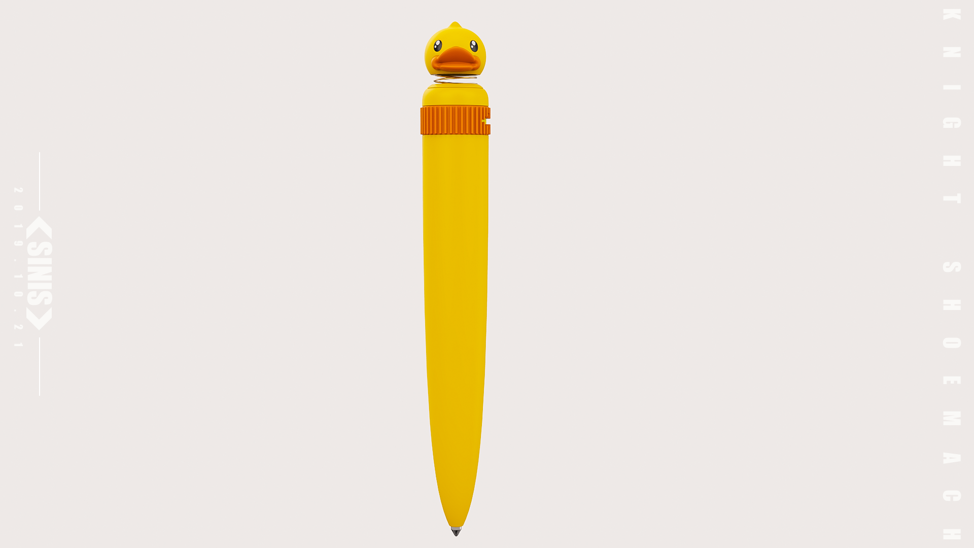 pen，Water replenishing instrument，sound，product design，Yellow duck，Shoemach ，