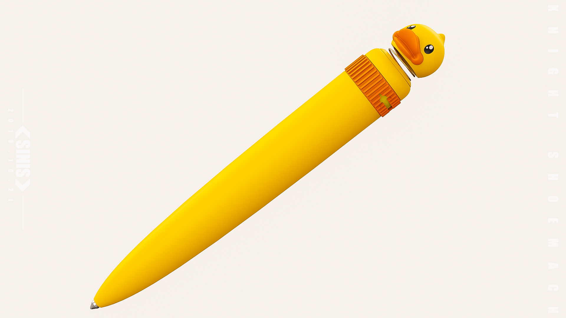 pen，Water replenishing instrument，sound，product design，Yellow duck，Shoemach ，