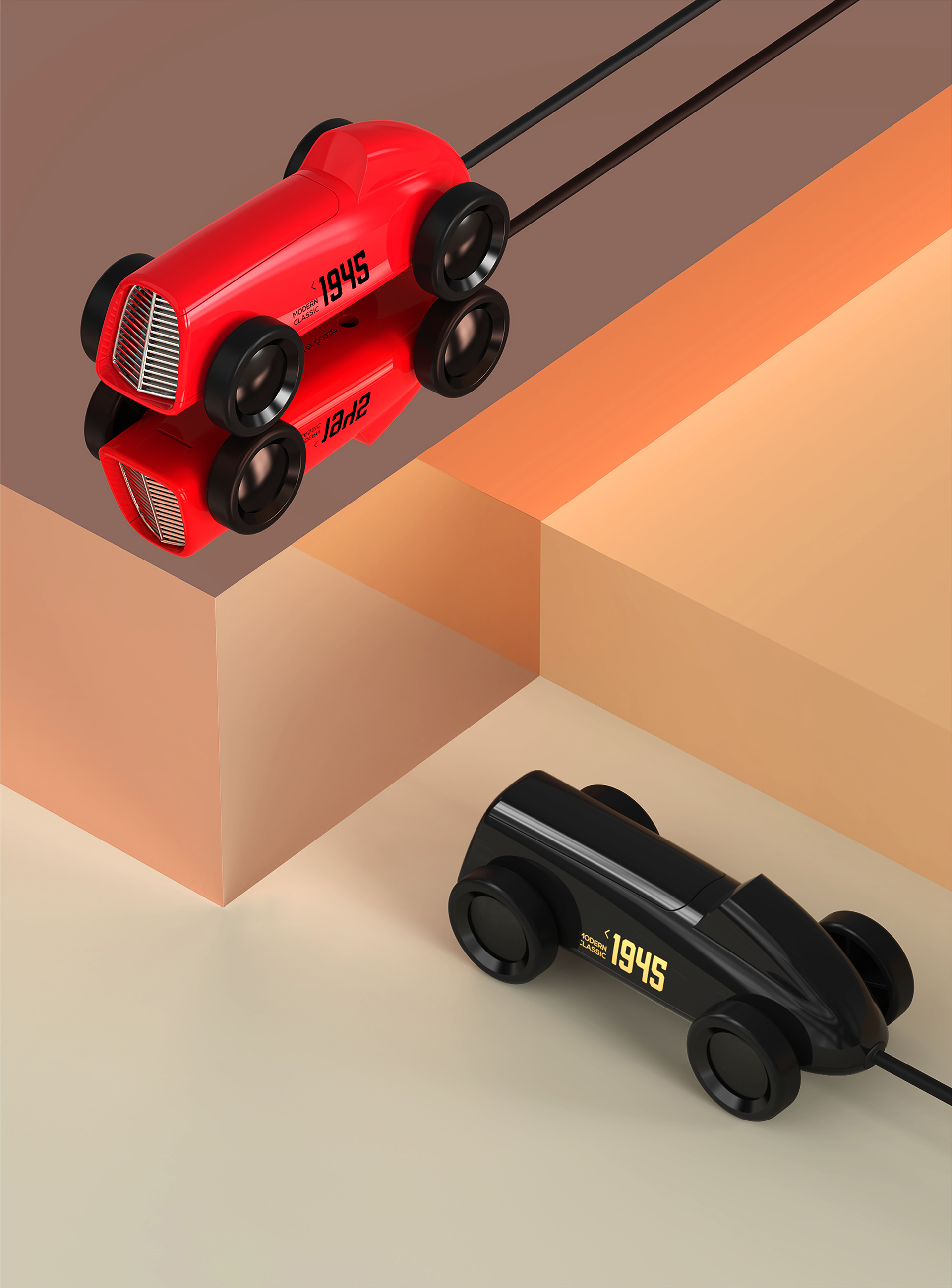 bcase，Vintage car，Retro，Splitter，usb，car，vehicle，