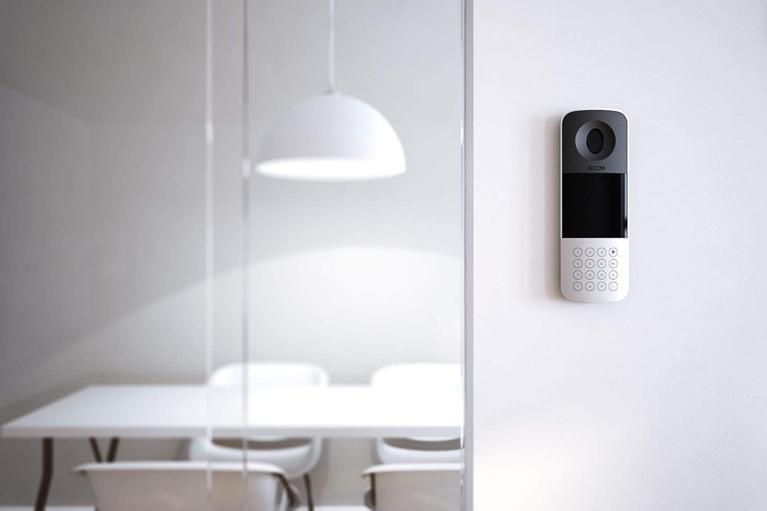 SECOM，Secom fingerprint scanner，Sikom，industrial design，Fingerprint scanner，