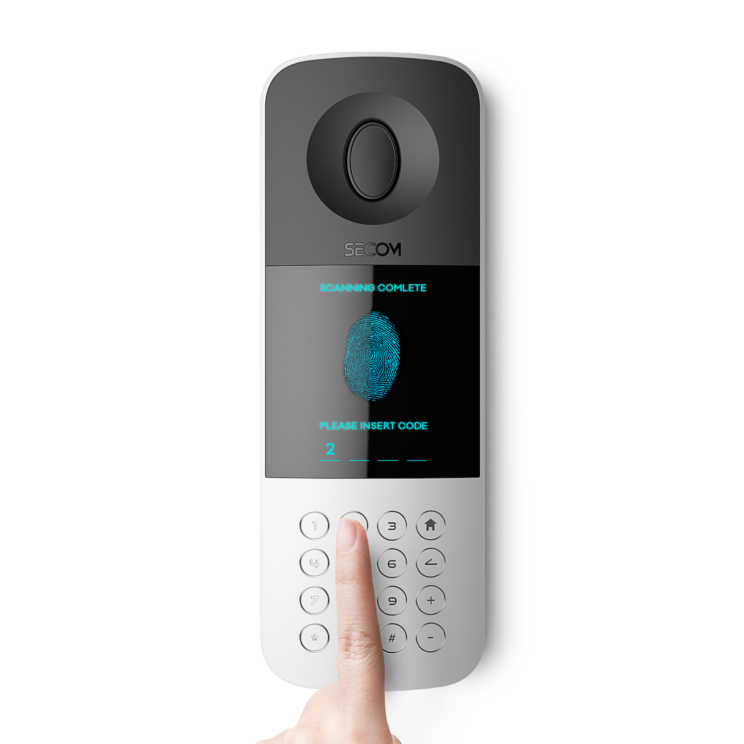 SECOM，Secom fingerprint scanner，Sikom，industrial design，Fingerprint scanner，