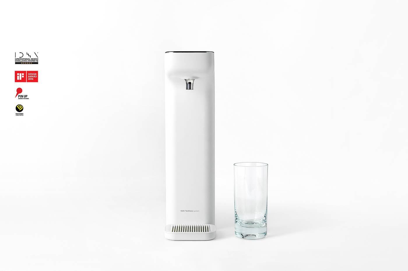 Objet purifier，Water purifier，industrial design，Ultra thin sculpture water purifier，